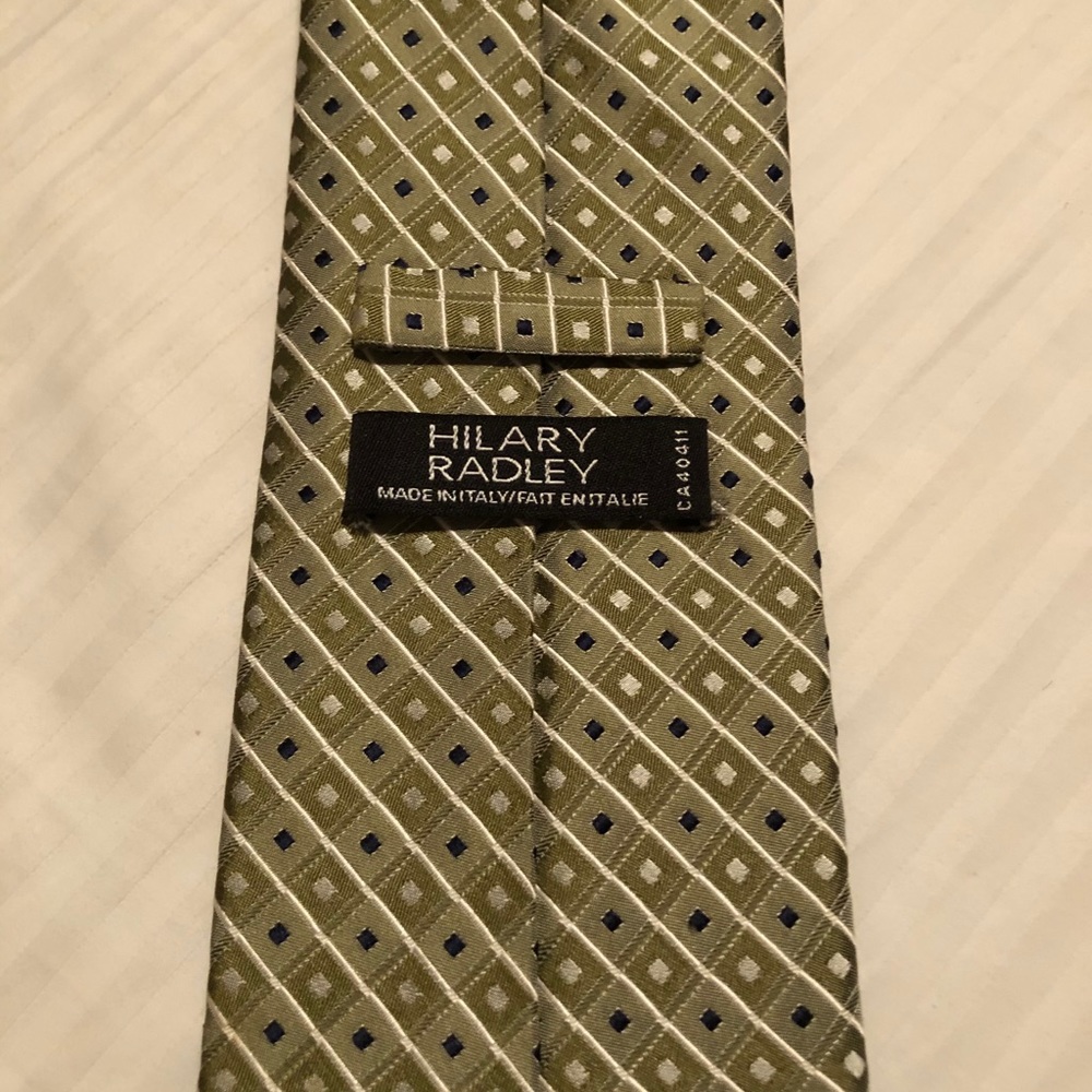 Hilary Radley necktie. (Shirt optional)